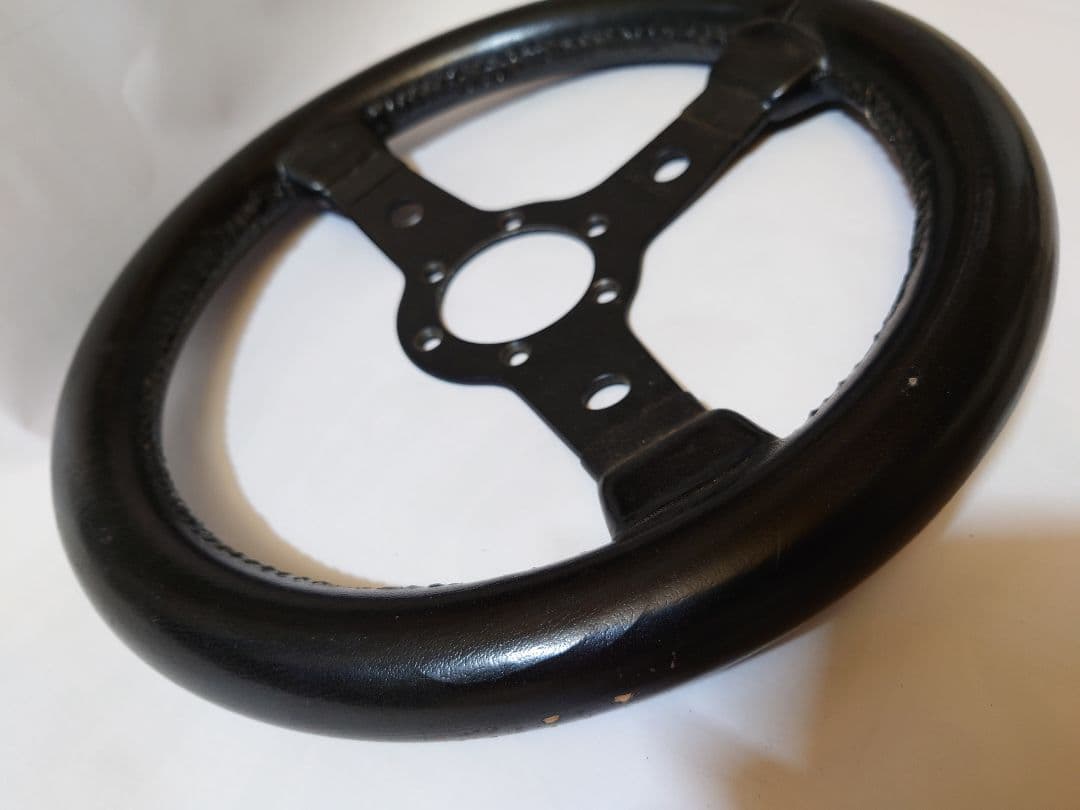 レザーステアリング　comusa 旧車　当時物！