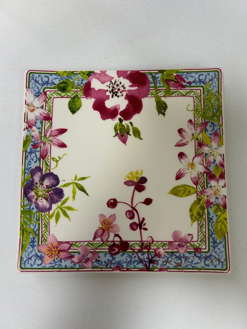 Gien /ジアン　ミルフルール　花柄皿とボウルセット