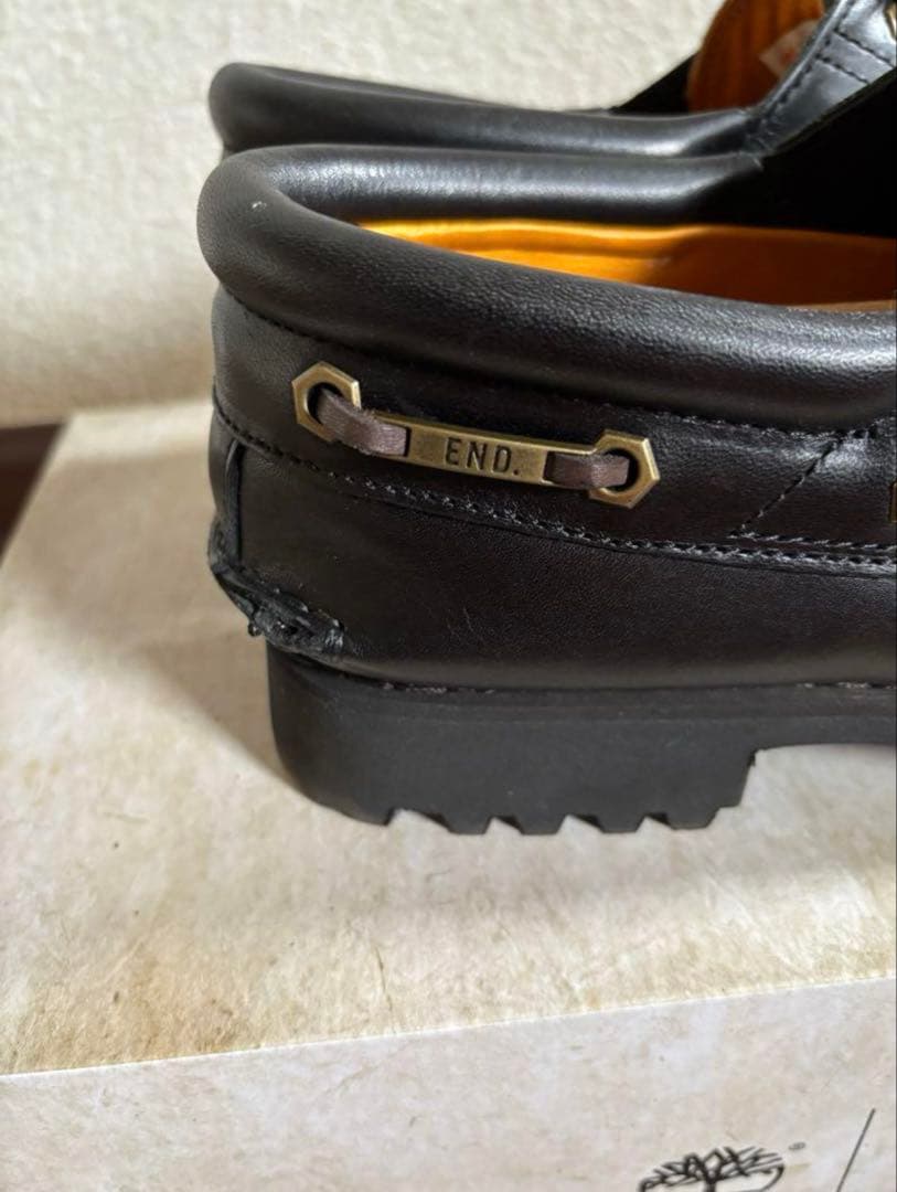 【美品】ティンバーランド×END. 3eyeデッキシューズ25.5cm