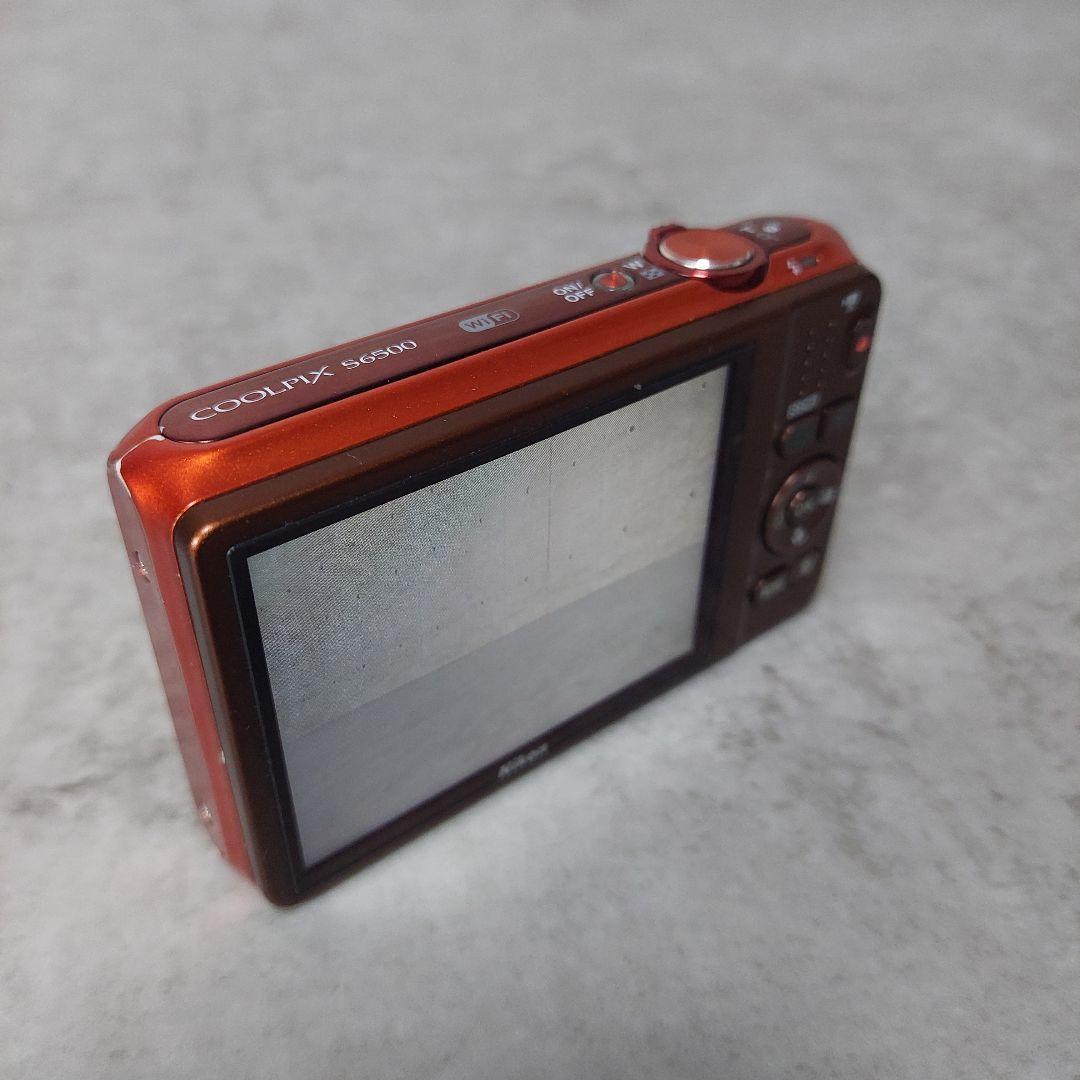 Nikon デジタルカメラ COOLPIX S6500 マンダリンオレンジ