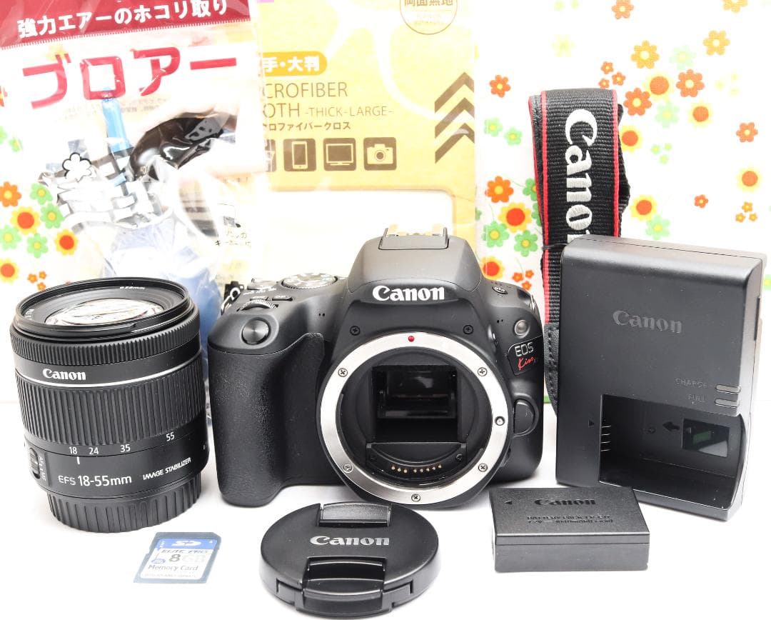 Canon EOS Kiss X9 ☆背景ふんわり！☆軽量ボディ☆スマホに転送