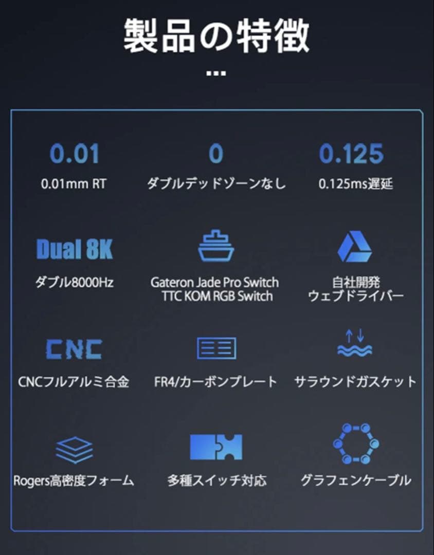 WOBKEY Rainy75 RT Proモデル ミルクホワイト【新品未開封】