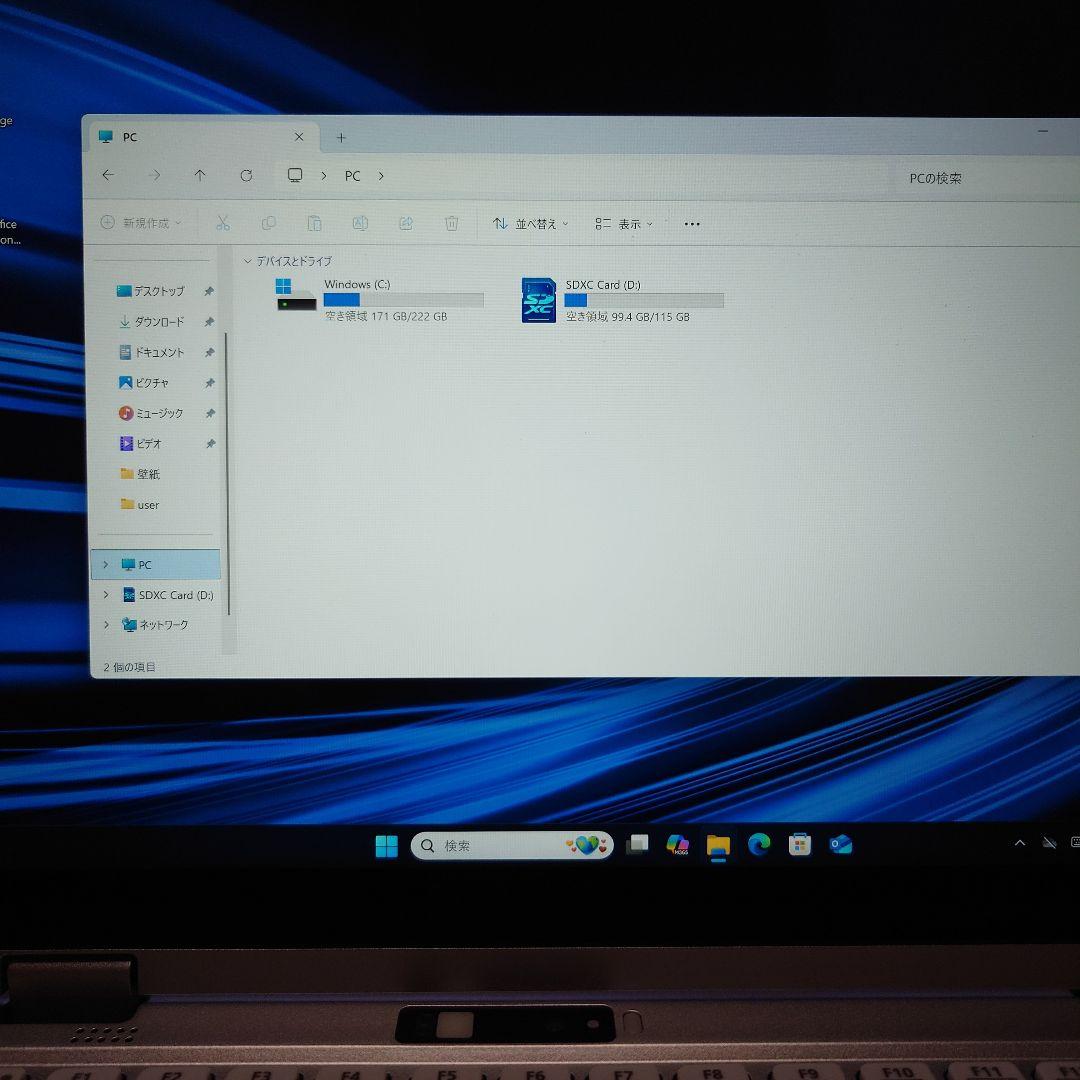 【新品】希少フロントカメラ付きタッチ対応Panasonic QV8【SSD換装】