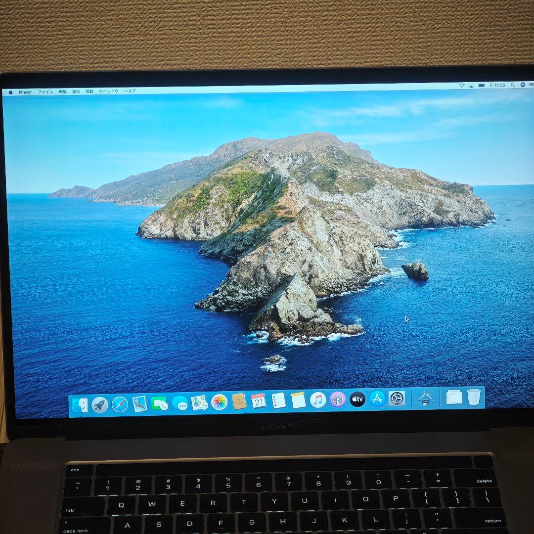 MacBook本体 MacBook Pro 16 2019 i9/32GB/1TB/5500M/US