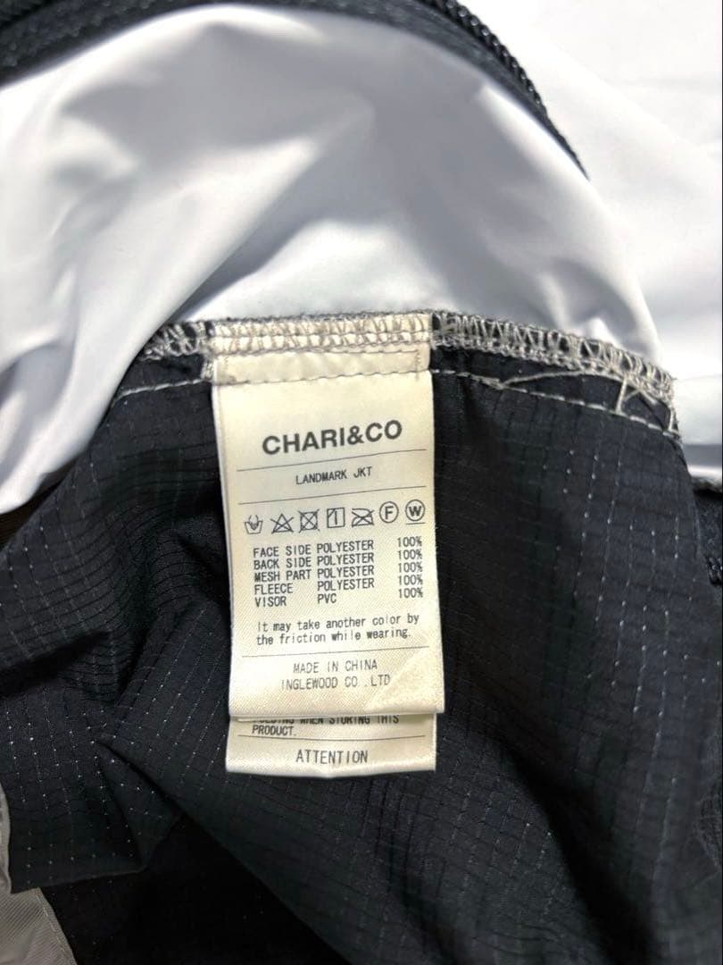CHARI&CO LANDMARK JKT ジャケット フード・ネックウォーマー