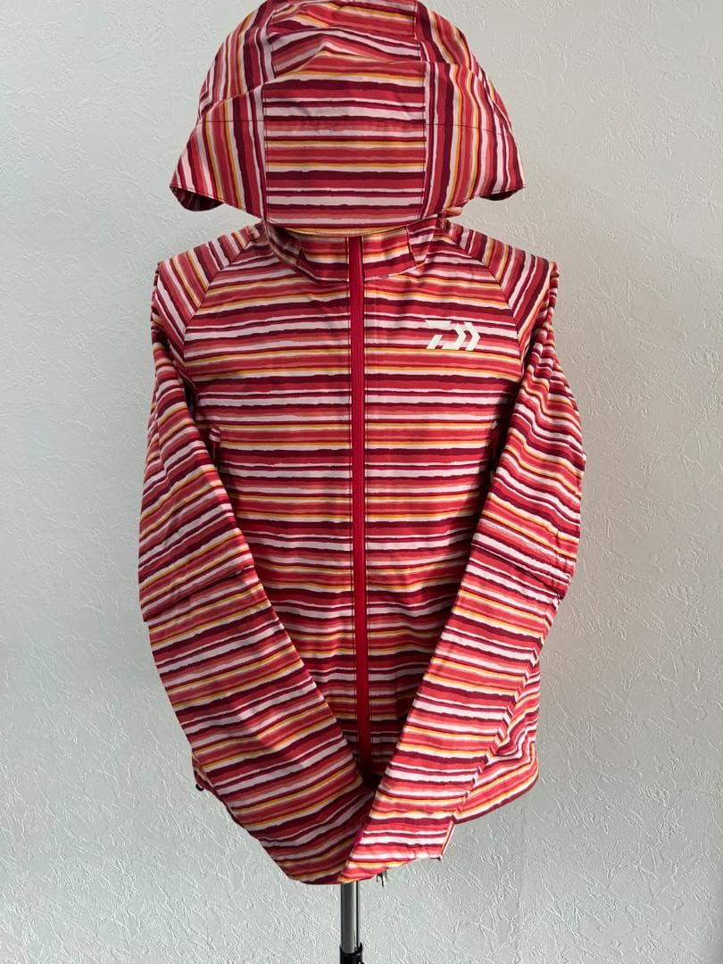 DAIWA TW006　レインウェア　上のみ　ボーダー