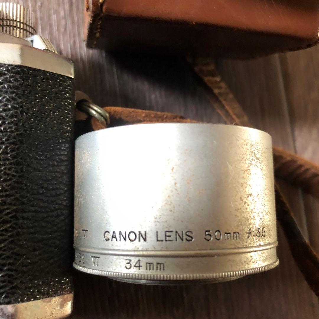 Canon f3.5 50mm フィルムカメラ 1946年頃製