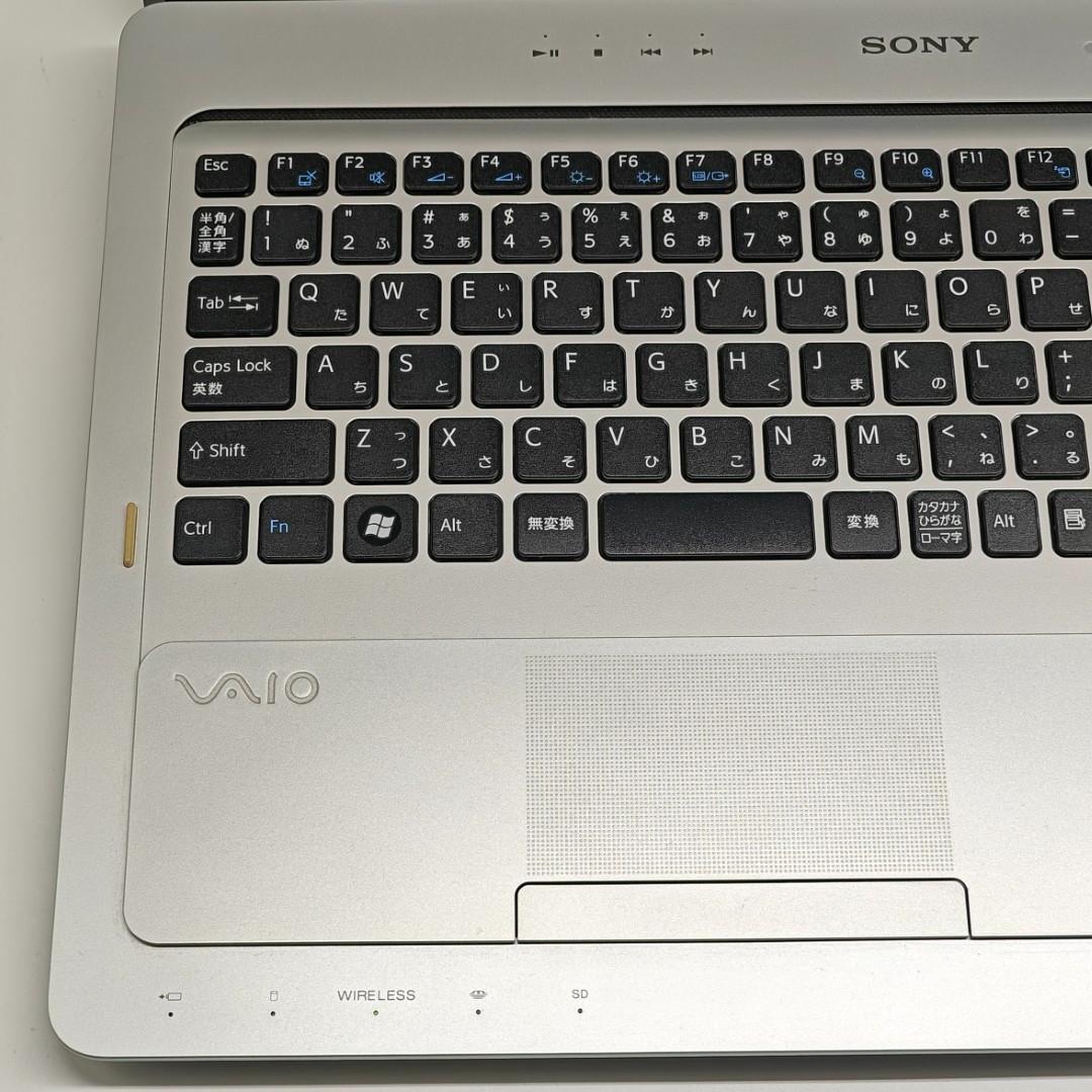 【VAIO】爆速i7 SSD256GB 8GB シルバー 大型ノートPC