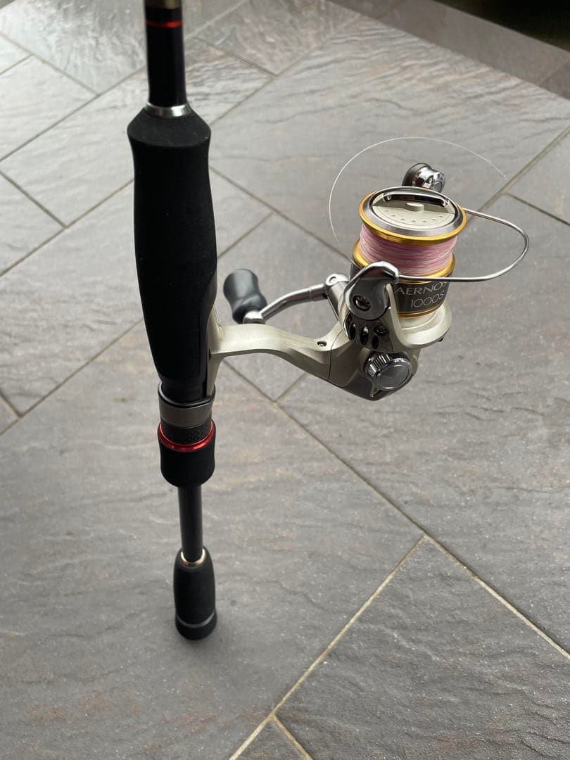 メジャークラフトAIROCK AR-732MシマノAERNOS XT 1000S