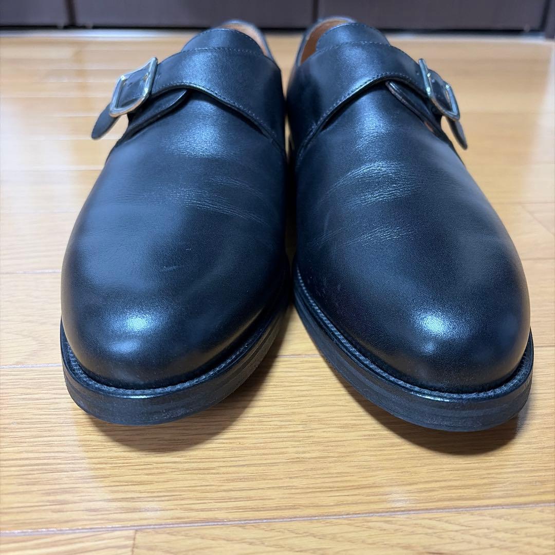 ラルフローレン　モンクストラップシューズ