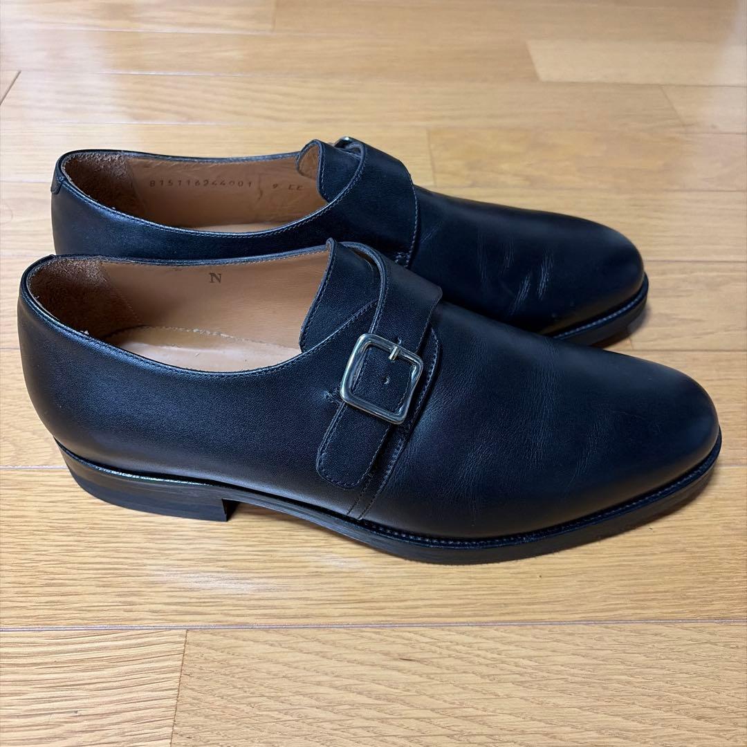 ラルフローレン　モンクストラップシューズ