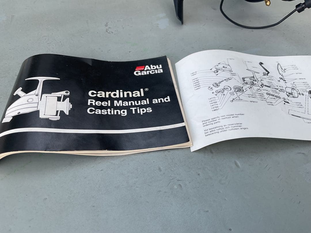 アブカーディナルC3箱替えスプール付き