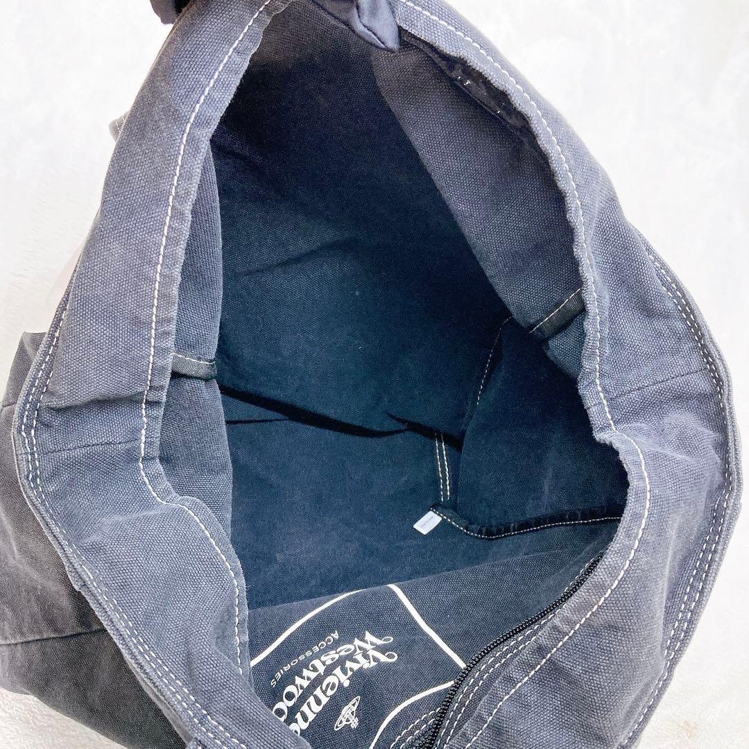 ✨激レア✨ヴィヴィアンウエストウッド トートバッグ キャンバス オーブ ロゴ