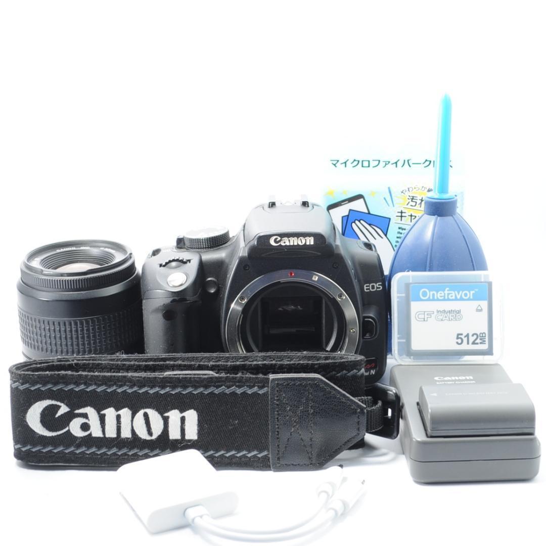 お手軽にデジタル一眼レフを❗️Canon Kiss N✨すぐ使えてスマホに転送