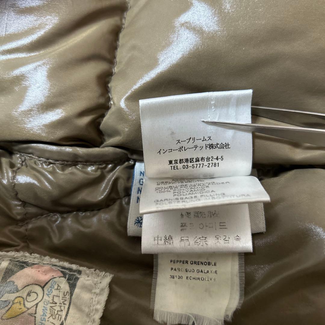 モンクレール　Ｋ2 ビックワッペンダウンジャケット