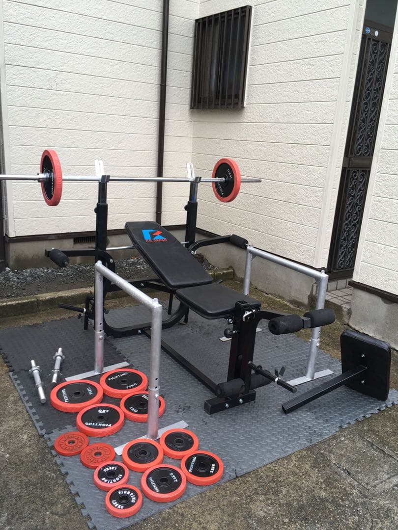 FIGHTING ROAD ベンチプレスセット70kg引き取り限定