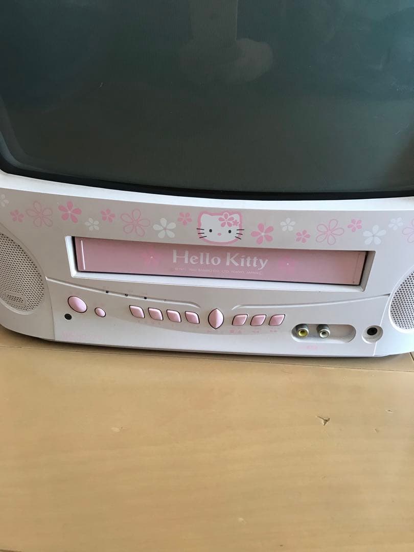 Hello Kitty ハローキティ　テレビデオ ピンク　レトロ