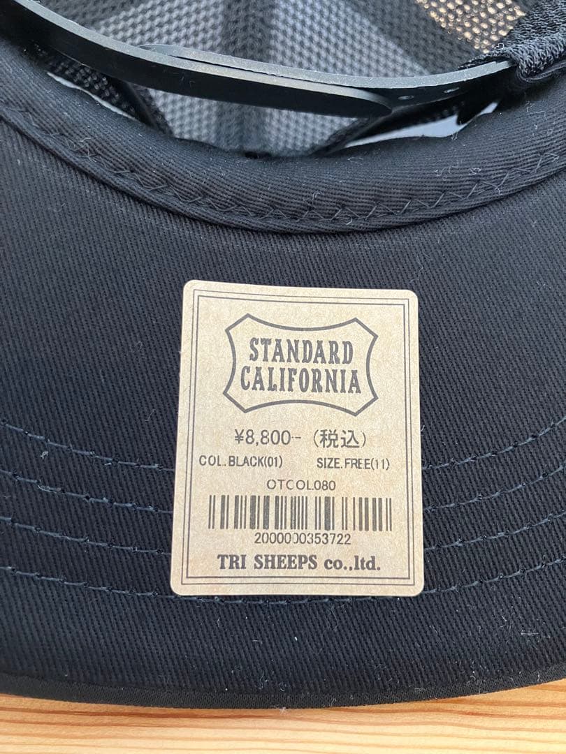 スタンダードカリフォルニア　ベーシックロゴパッチメッシュキャップ