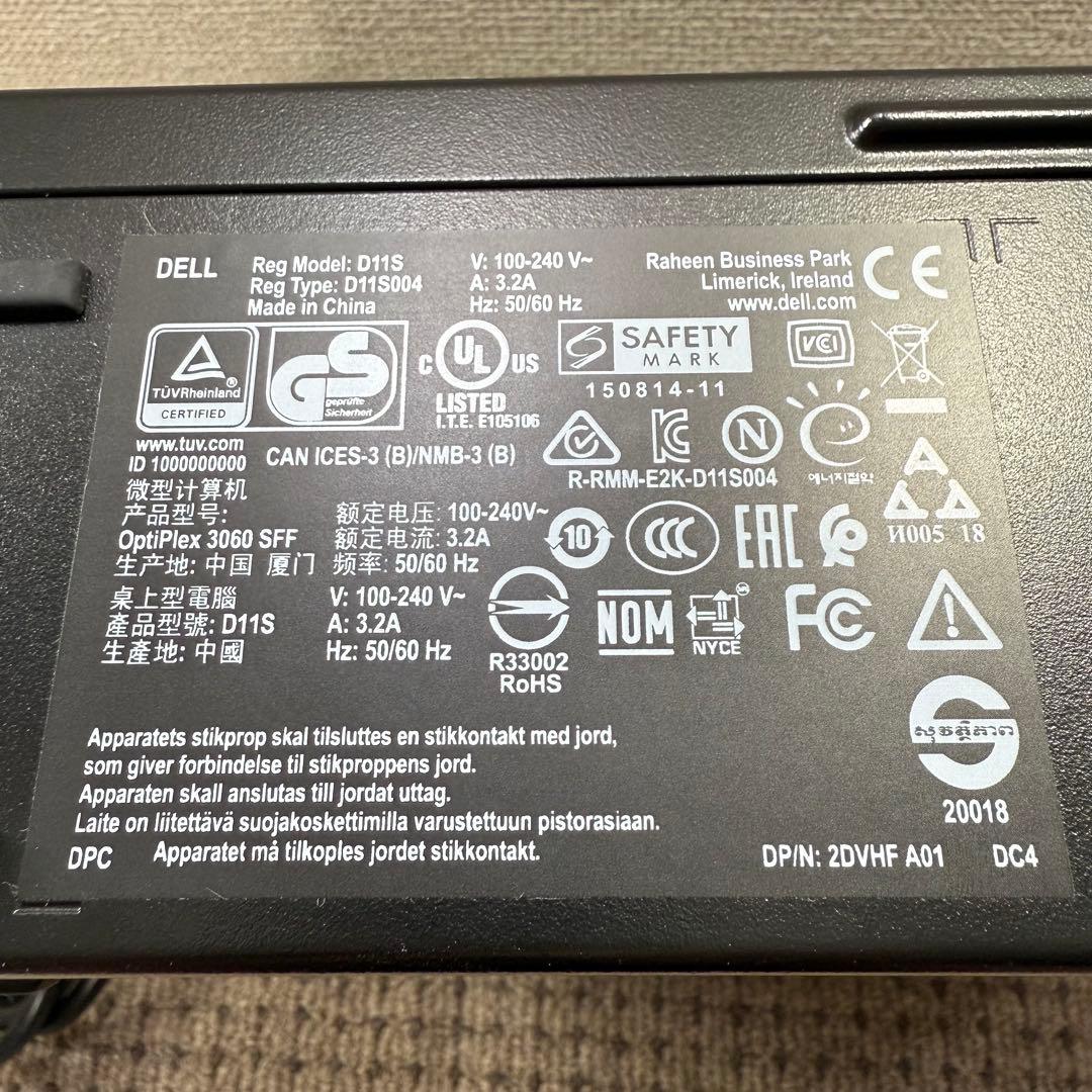 DELL M.2 SSD＋1TB Win11 Pro i3 16GB 良品