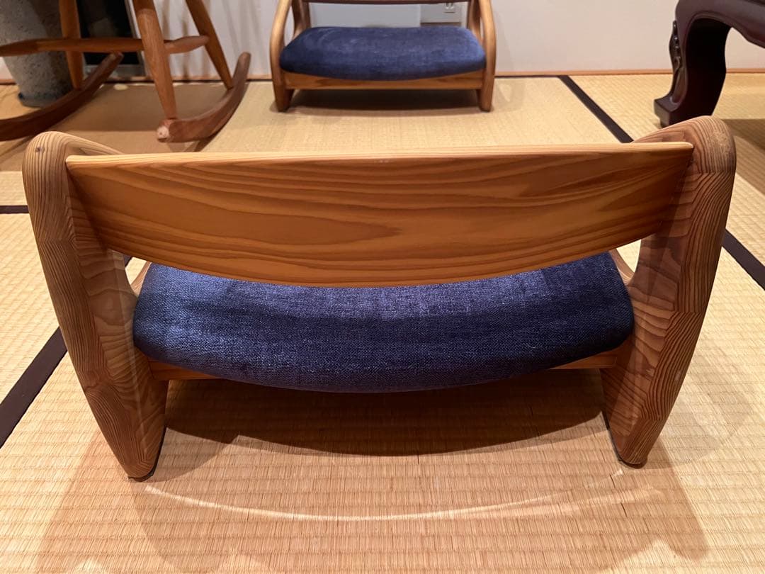 座椅子/木製/4脚セット/HIDA（2脚セットでの購入も可）