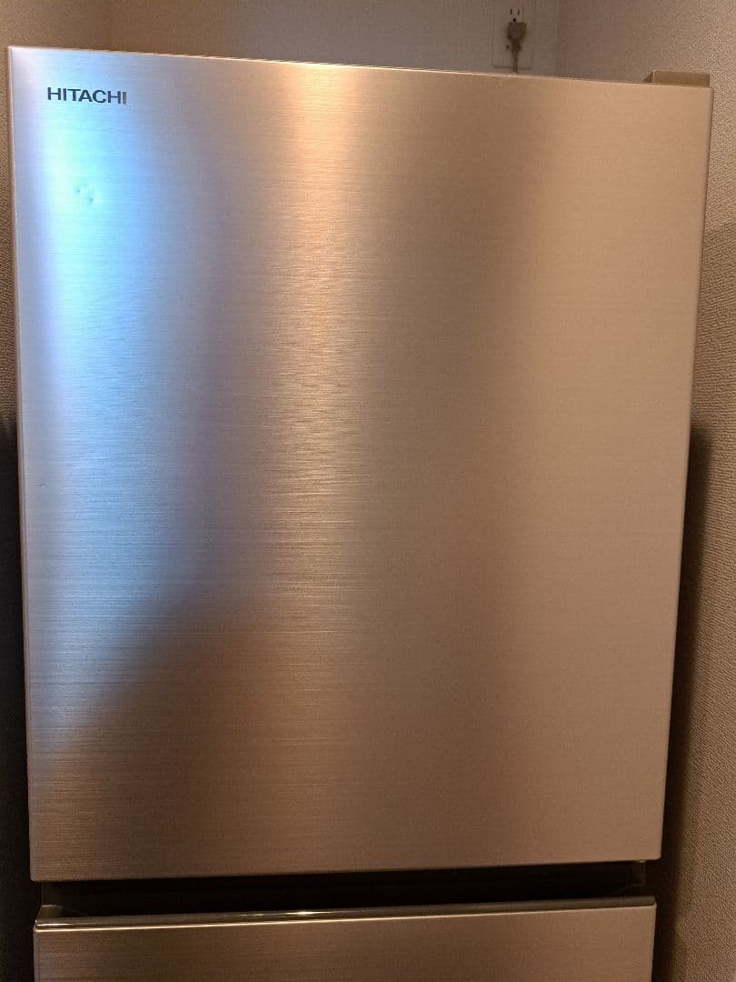 日立冷蔵庫 R27-NV 265L シャンパン