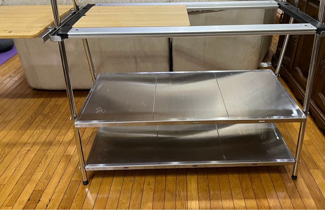 【バラ売り要相談】スノーピーク ステンレスキッチンテーブルセット 中古品