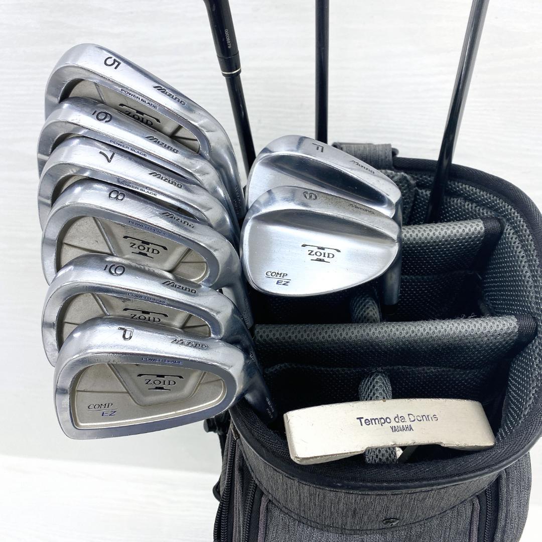 【豪華‼】 タイトリスト ミズノ メンズ ゴルフ クラブ 初心者 セット S
