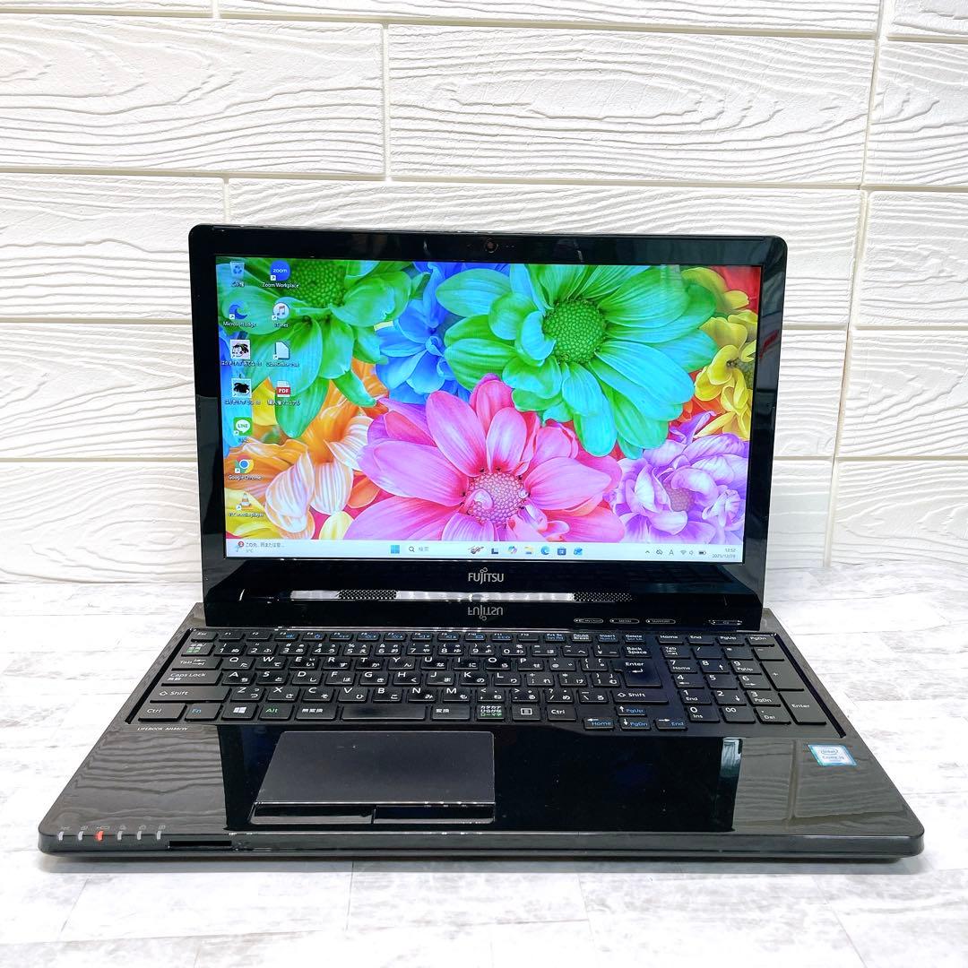 爆速✨大容量SSD500GB✨ Win11ノートパソコン カメラ オフィス