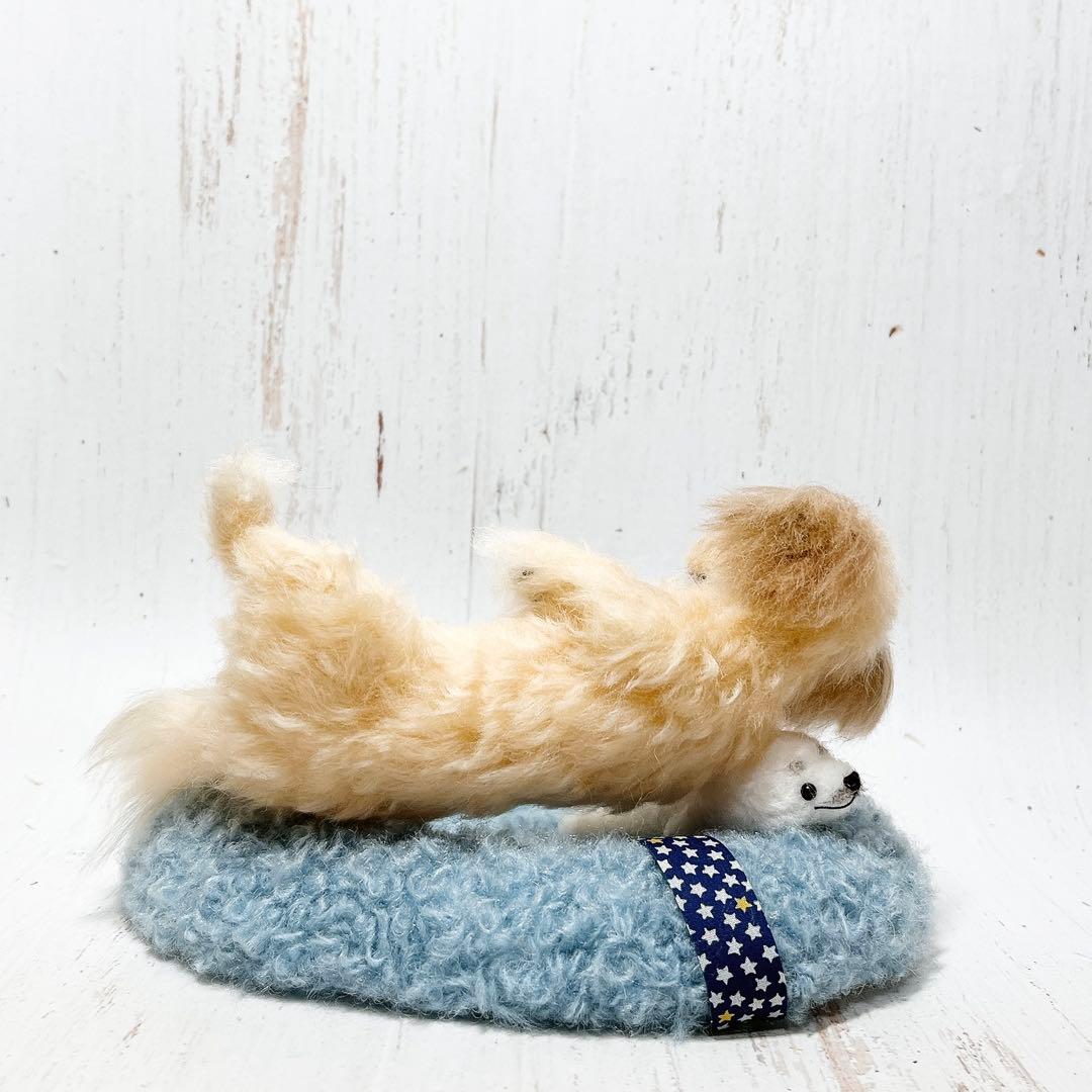 羊毛フェルト 犬 マルプー トイプードル ミックス犬