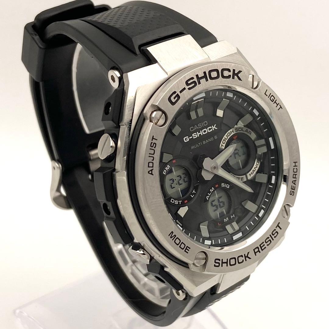 【稼働】G-SHOCK タフソーラー 防水 耐衝撃構造 腕時計 クロノグラフ