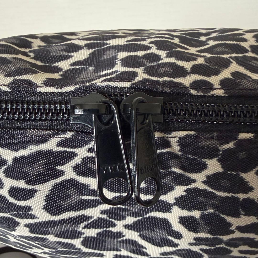 【美品】エルベシャプリエ　舟型 ビッグポシェット2885F グリーンレーベル別注