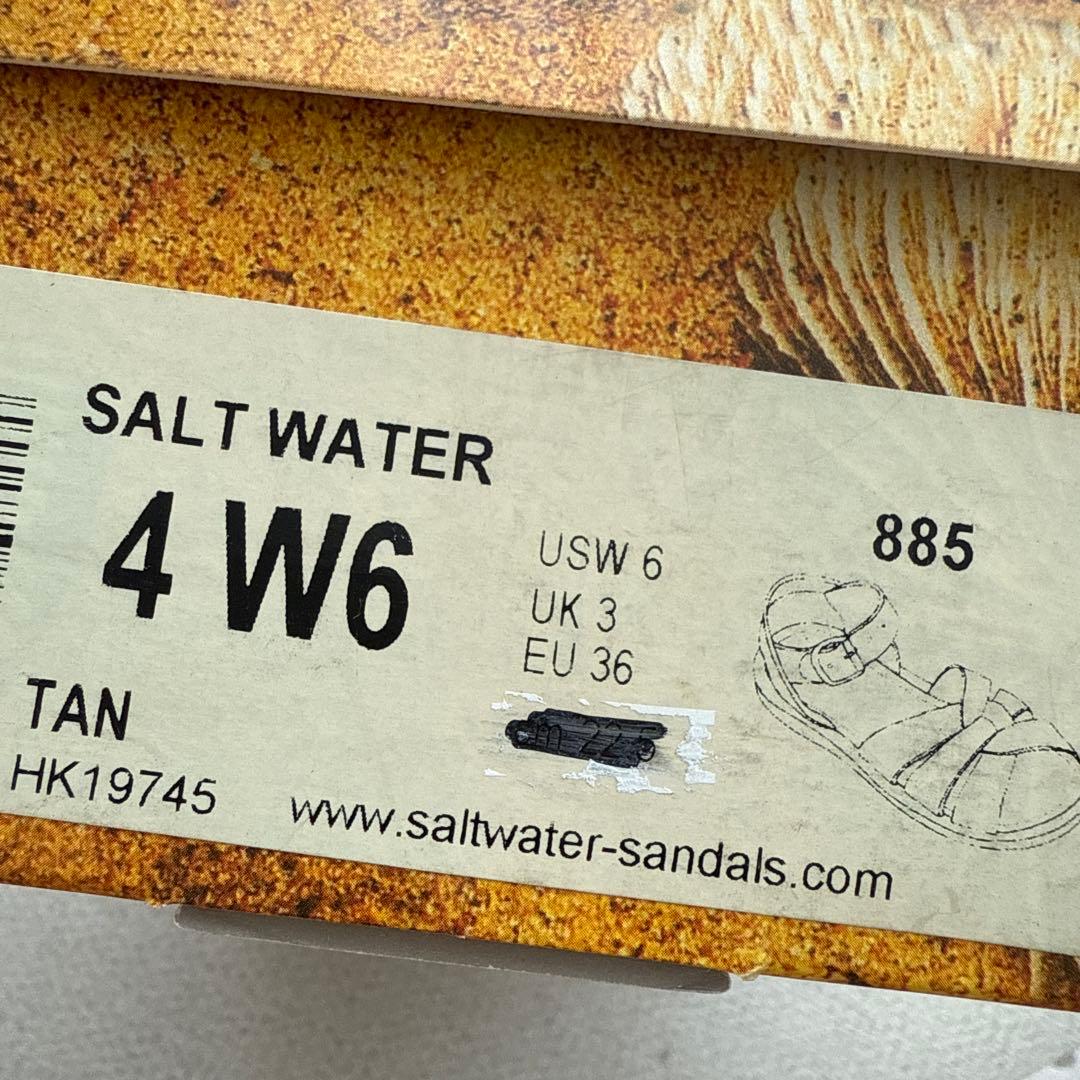 Salt Water サンダル　22センチくらい
