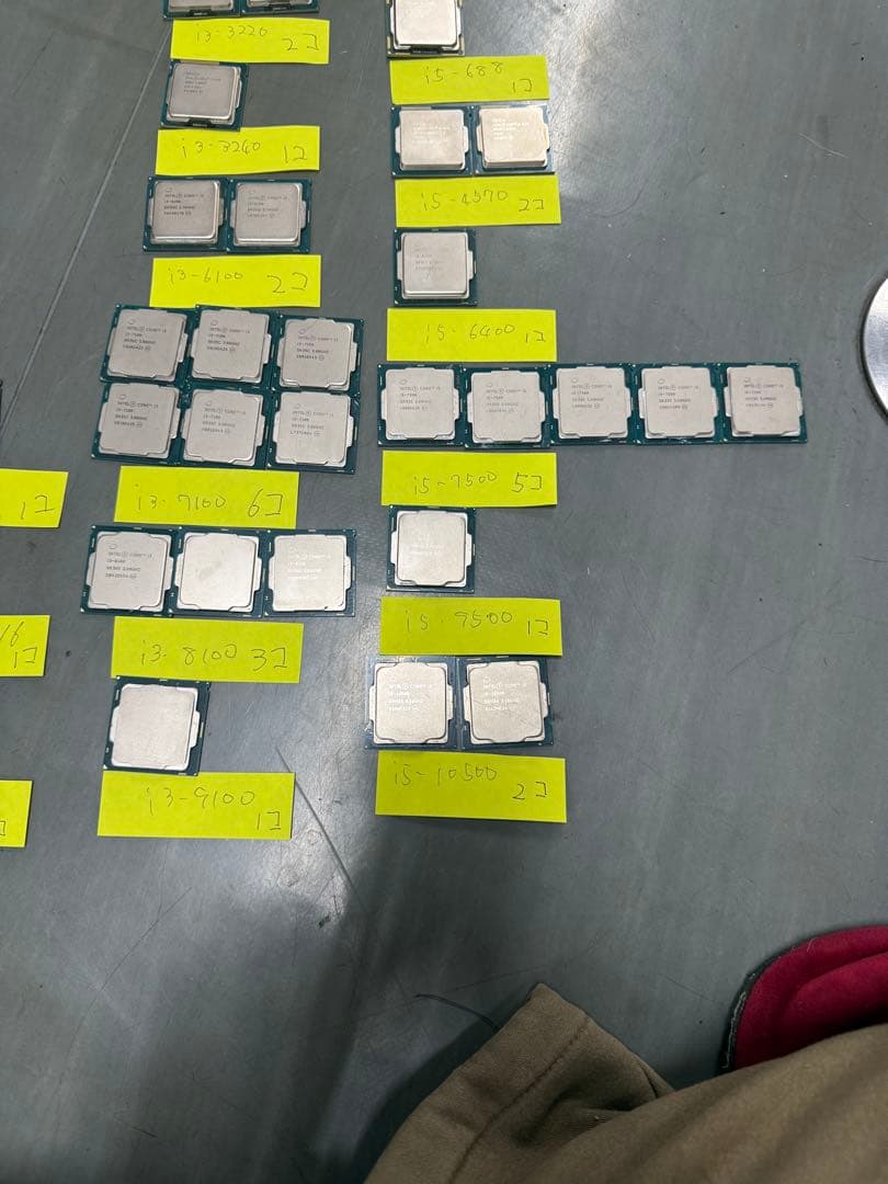 値下げ　お買い得セットCPU 30個i5 i3多数