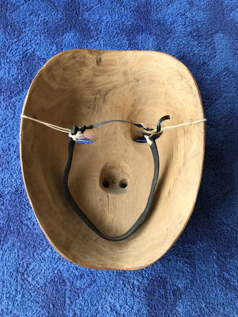 木目の美しいマスク⚠️(メルカリ専用)