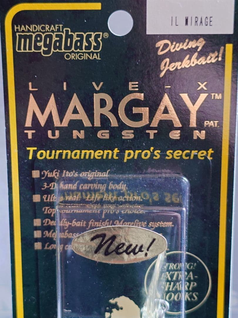 メガバス マーゲイ オールド'02 初回NEW ILミラージュ 新品未開封