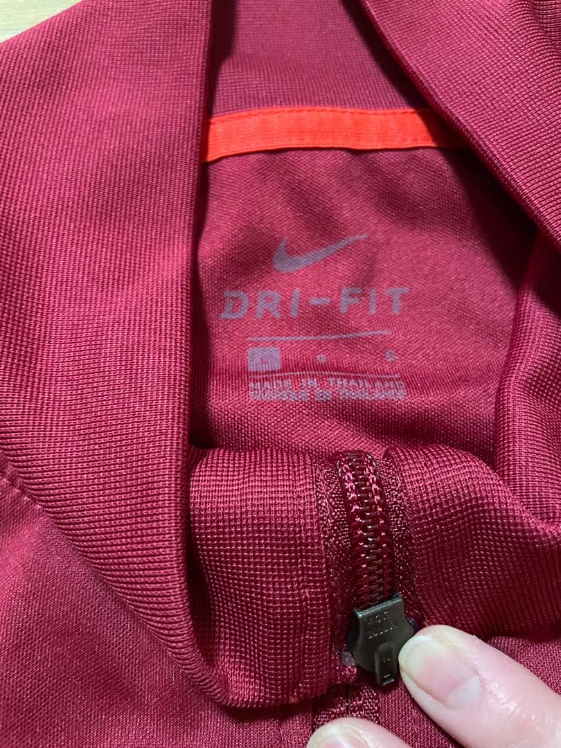 Nike DRI-FIT ジャージセット 赤・紺 2 練習着フルセット