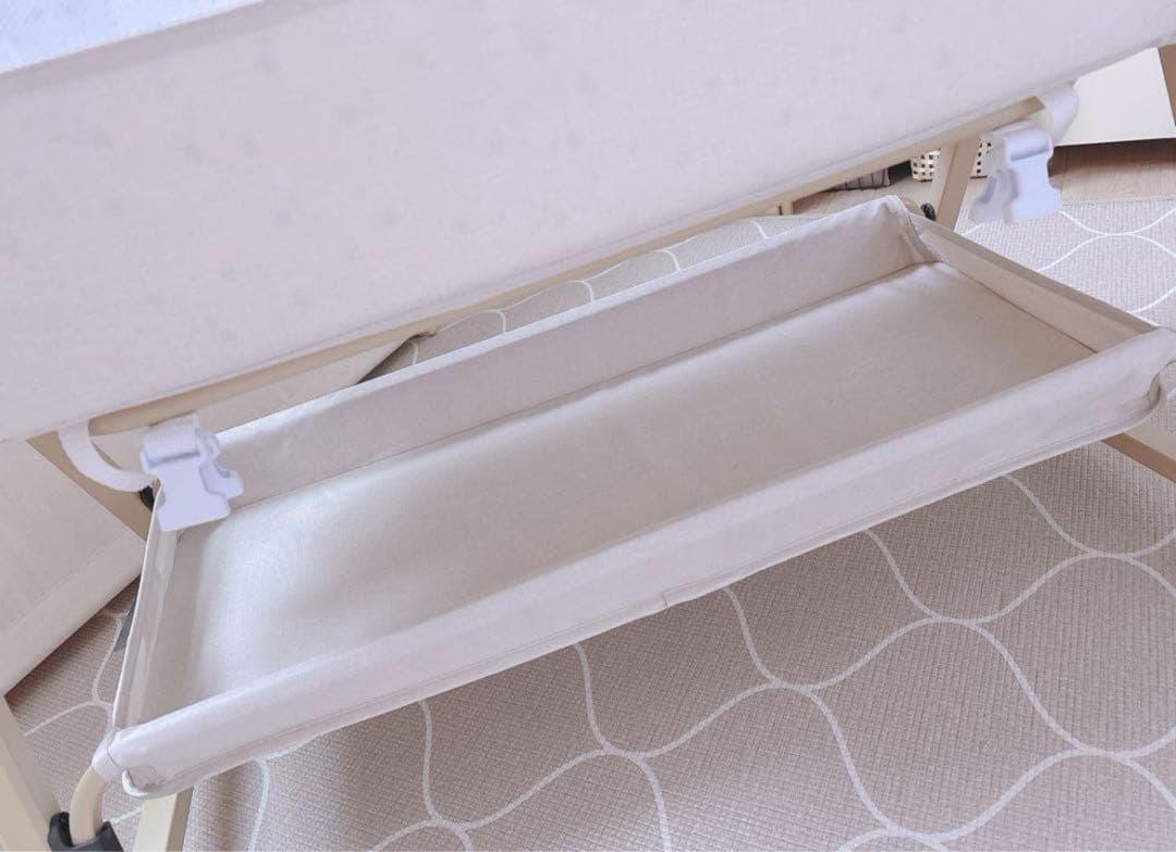 hzdmj ベビーベッド　2023年型　ベージュ