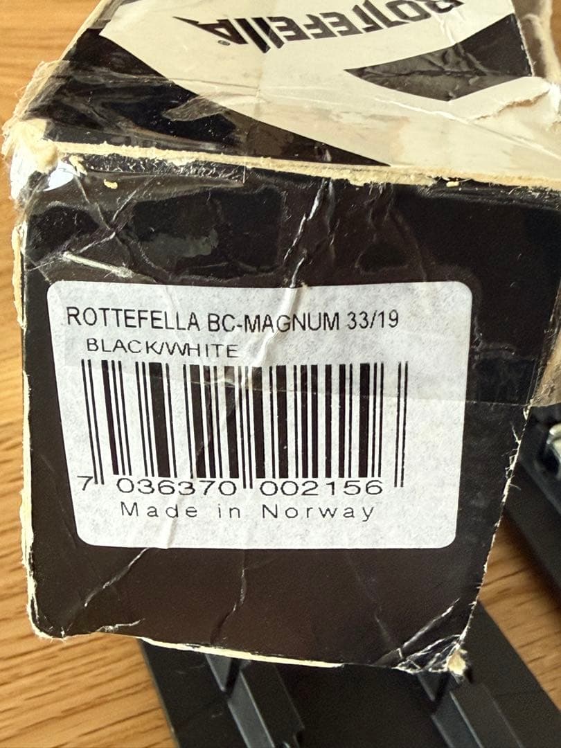 Rottefella BC Magnum ロッテフェラー　BCマグナム