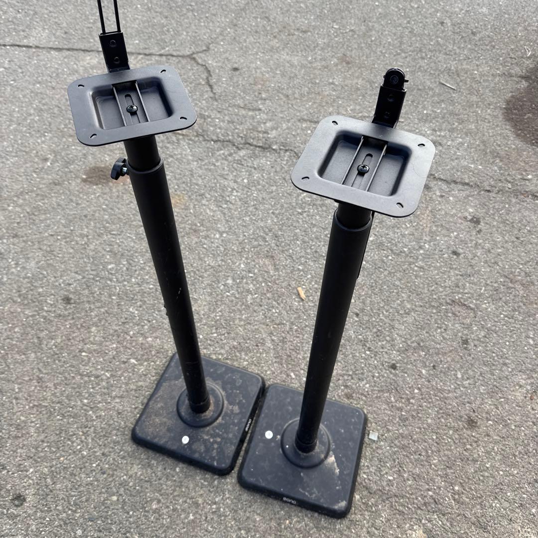 eono スピーカースタンド ブラック2本セット