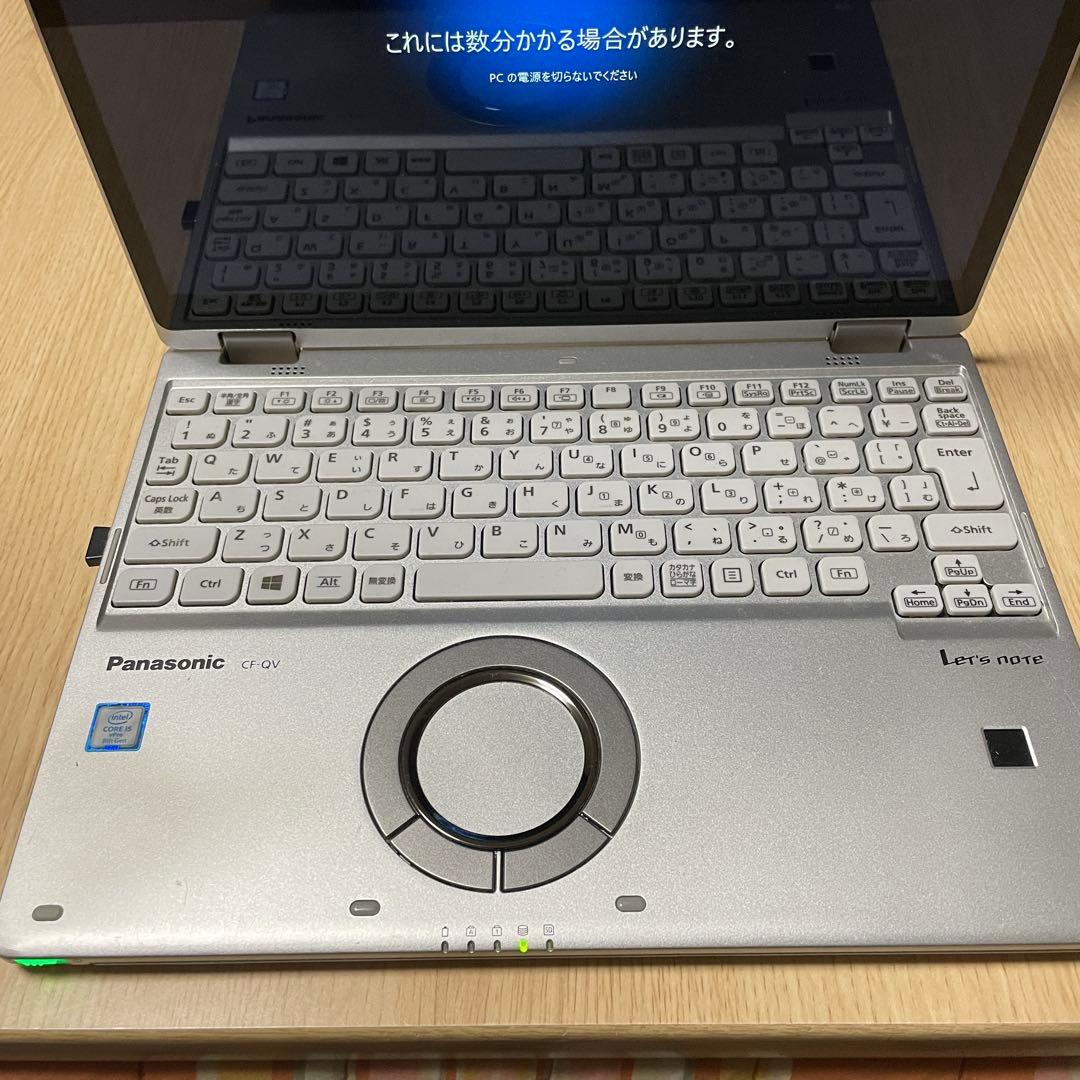バッテリーほぼ新品　Panasonic CF-QV8T11VS
