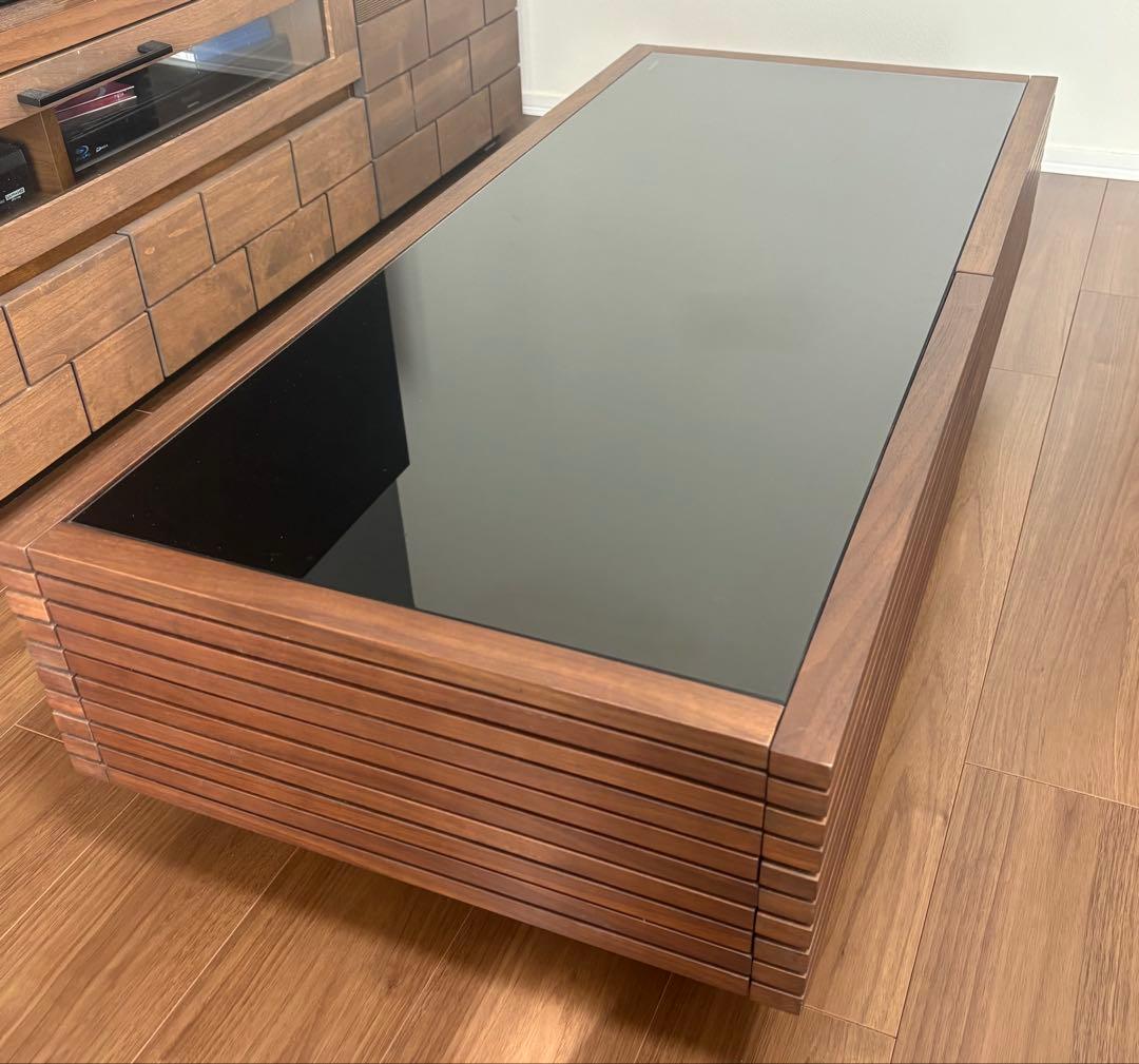 【美品】アルモニア　収納付きセンターテーブル