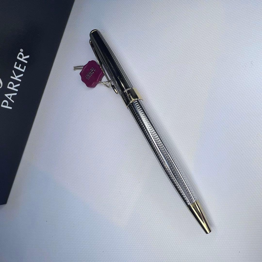 PARKER パーカー ソネットボールペン Silver plated