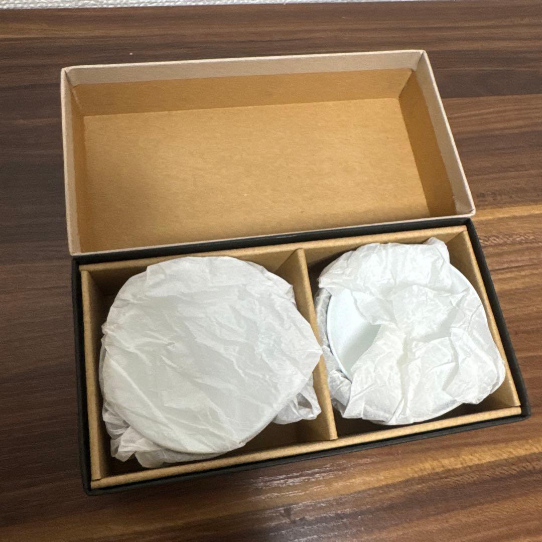 【未使用・送料無料】深川製磁 百年庵 染付亀文 珍味入揃 2点セット