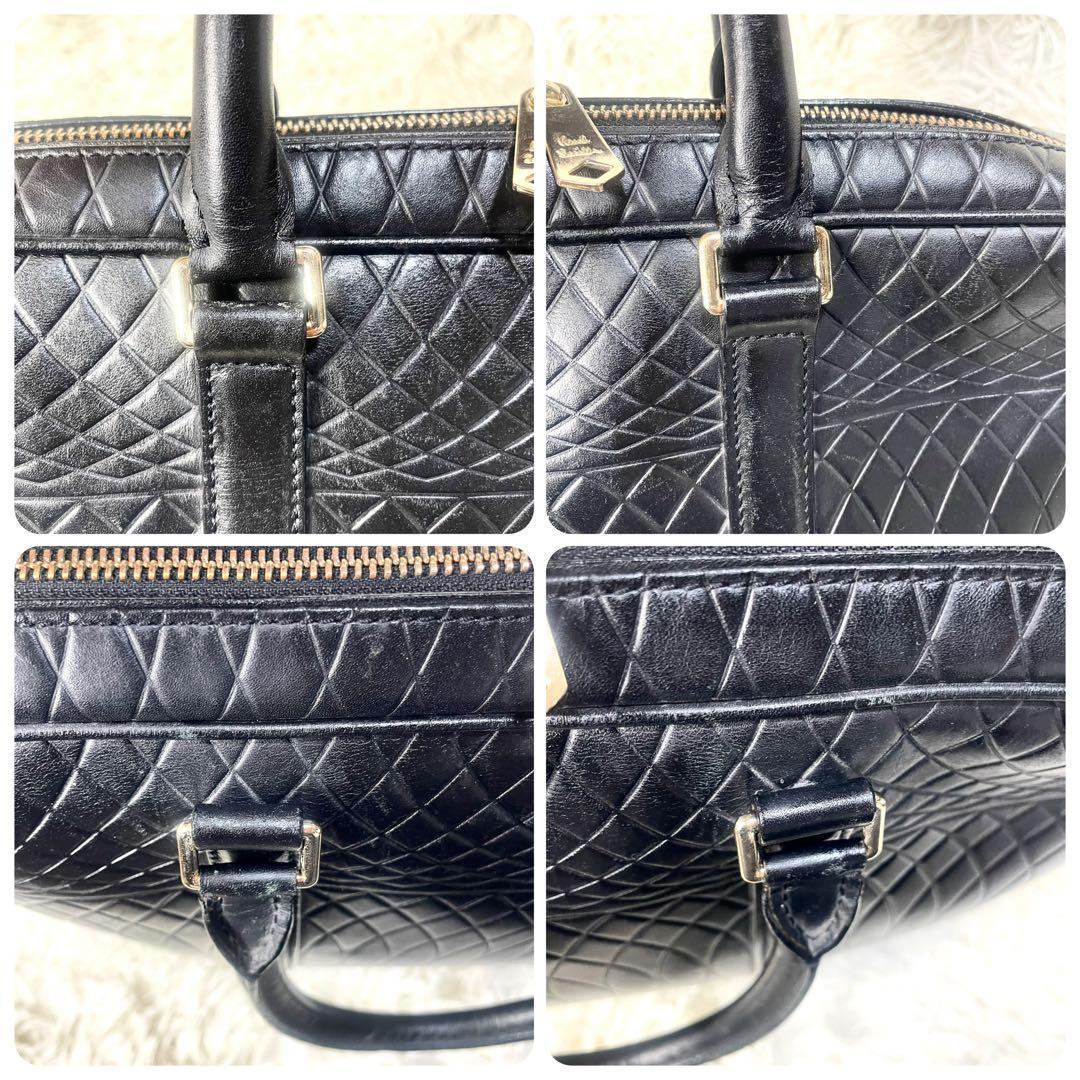 ポールスミス　Paul Smith ビジネスバッグ　キルティング加工　ブラック