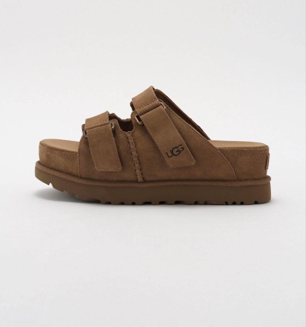 靴 AP STUDIO UGG W GOLDENSTAR HI SLIDE
