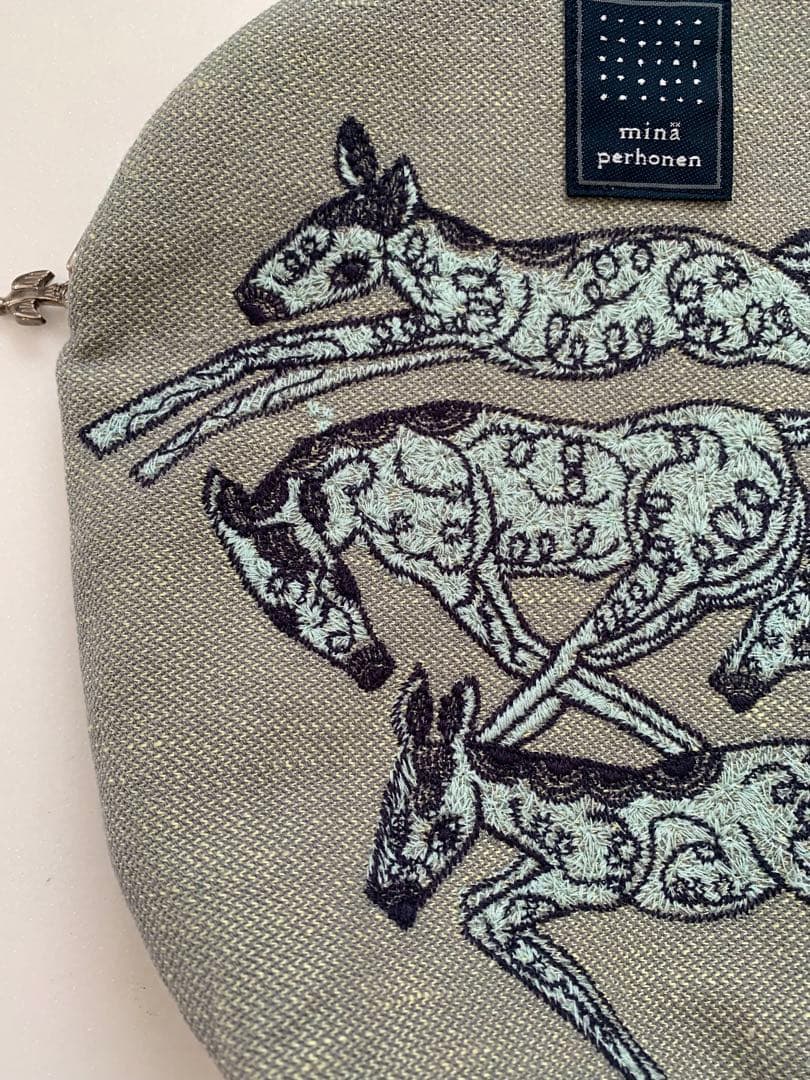 ミナペルホネン muffin bag papurikko 新品タグ付き