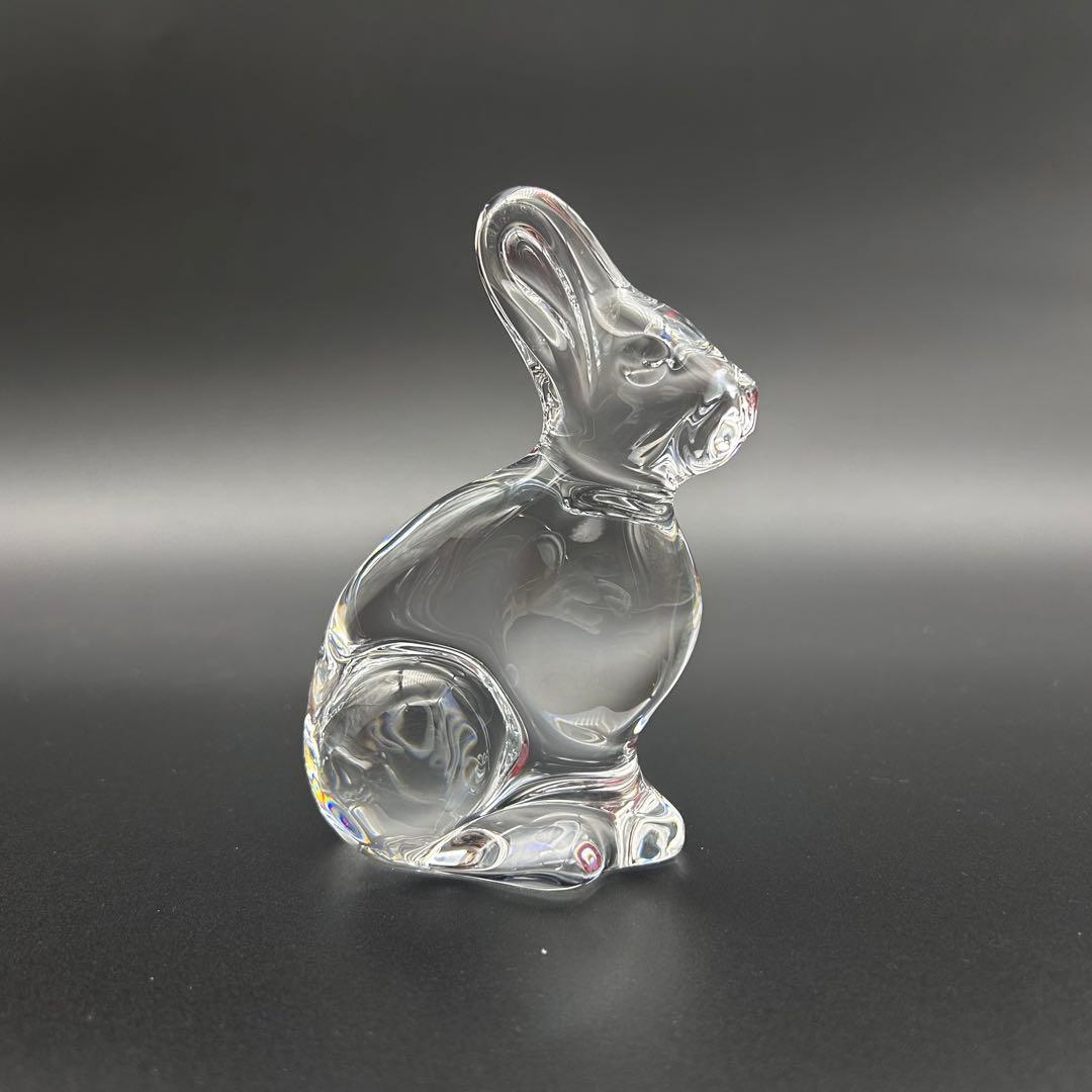 【新品・未使用品】BACCARAT うさぎ 置物 インテリア フィギュアリン