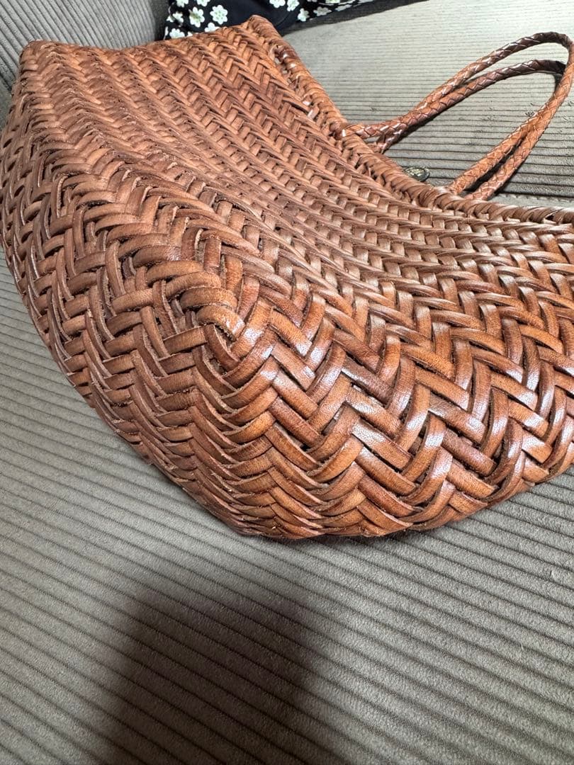 dragon diffusion バッグ レザートートメッシュ