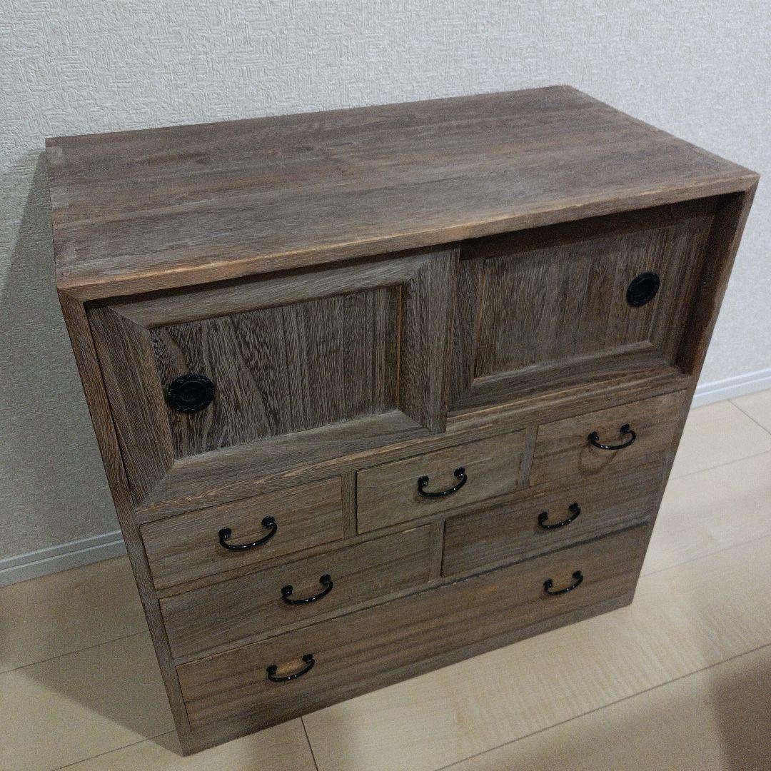 昭和レトロ　アンティーク　桐箪笥 ミニタンス