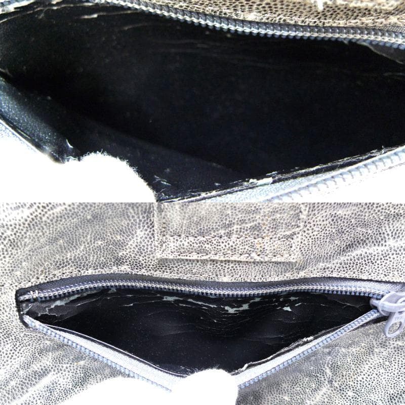 Eagle　ハンドバッグ　ダレス型　象革　エレファント　JRAタグ　小銭入れ